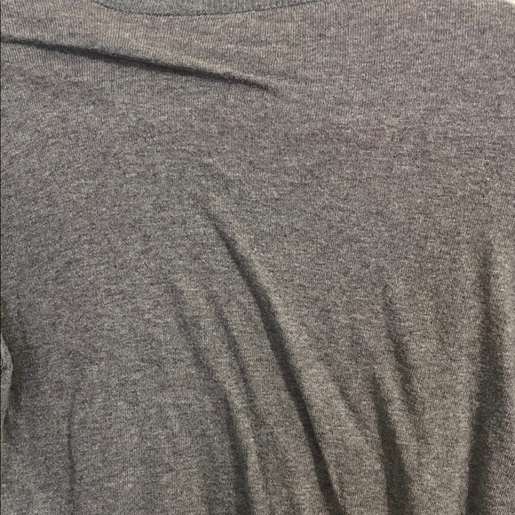 FIVE FOUR Mens Gray Crew Neck Long Sleeve Cotton Pullover Sweatshirt M - Picture 5 of 6